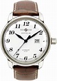 Zeppelin Men's Automatic Watch LZ127 Graf Zeppelin 76521S with Leather ...