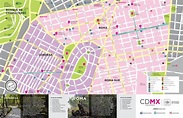 Planea tu fin de semana con estos mapas turísticos de la CdMx - Grupo ...