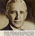 Samuel S. Hinds (1875-1948), from "New Movie", September 1935