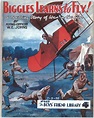 Children's war books: Biggles learns to fly by Captain W.E. Johns