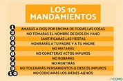 Cuáles son los 10 mandamientos - Descubre cuál es el significado de las ...