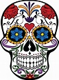 Day of the dead, mexico,skull, digital cross stitch pdf pattern | Sugar ...