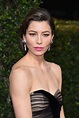 JESSICA BIEL at 75th Annual Golden Globe Awards in Beverly Hills 01/07 ...