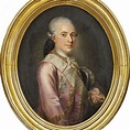 Portrait du prince Carl Friedrich Wilhelm zu Leiningen, peintre de cour ...