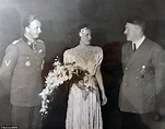 Редкие фото свадьбы сестры Евы Браун: Адольф Гитлер поздравляет ...