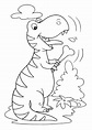 Dinossauro para Colorir – 47 Imagens Divertidas p/ Imprimir Grátis!