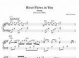 "River Flows in You" by Yiruma || Piano: Sheet Music/Score + Chords ...