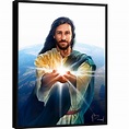 Quadro Jesus Luz do Mundo | QuadrosDecorativos.com