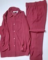 Joanna Burgundy 2 Piece Shirt/Pants Suite Womens Shi… - Gem