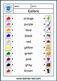 Free Printable Learning Colors Worksheets - FREE PRINTABLE