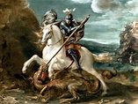 sao jorge - Bing Images | Saint george and the dragon, Saint george ...