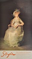 Francisco de Goya, "La Condesa de Chinchón", cartel original exposición ...