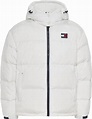 Tommy Hilfiger Removable Hood Alaska Puffer Jacket (DM0DM15445) white ...