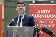 Labour Party leadership candidate Andy Burnham MP during a speech at ...