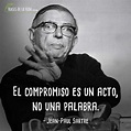 150 Frases de Jean-Paul Sartre y la filosofía existencialista [Con ...