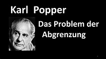 4b (1.Teil) - Erkenntnistheorie 2020 - Karl Popper "Das Problem der ...