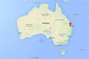 Where is Toowoomba on map Australia