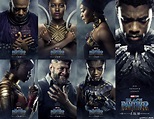 Pósters centrados en los principales personajes de Black Panther