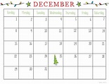 print december calendar calendar printables free blank - printable ...