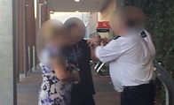 Couple caught in public sex act at shopping centre entrance | The ...