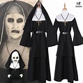 Halloween The Nun Valak Costume The Conjuring 2 Cosplay Fancy Dress ...