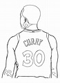 Stephen Curry Dibujo Para Colorear - Stephen Curry Para Colorear ...