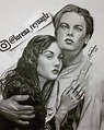 Jack & Rose from "Titanic" por LorenaReynaArt | Dibujando