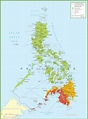 Philippines Map Detailed