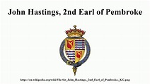 John Hastings, 2nd Earl of Pembroke - YouTube
