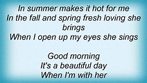 Lionel Richie - Good Morning Lyrics - YouTube