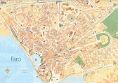 Cartes de Faro | Cartes typographiques détaillées de Faro (Portugal) de ...