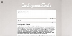 Fonts for Instagram: Top Font Generators You Can Copy and Paste ...