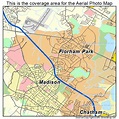 Aerial Photography Map of Florham Park, NJ New Jersey