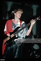 John Taylor, bass player for the New Wave group Duran Duran, plays ...