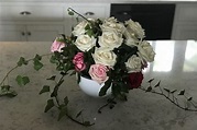Roses and ivy Ivy, Flower Arrangements, Floral Wreath, Roses, Wreaths ...
