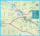 Map of Boise Idaho - TravelsMaps.Com