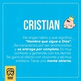 Cristian | Naranxadul