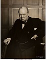 SOLD! A Winston Churchill Photograph by Yousuf Karsh Commanded (Scroll ...