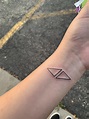Avicii Symbol Triangles Tattoo