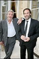 Photo : Alain Delon et son fils Anthony Delon à Matignon en 2009 ...