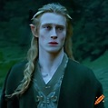 George mackay as a heroic elf in the silmarillion, long blonde hair