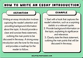 How to write an Essay Introduction (5-Step Formula) (2024)