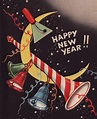 50 best vintage - New Year images on Pinterest | Happy new year, Happy ...