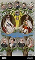 La coronación de George V. El árbol genealógico de la Familia Real ...