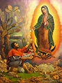 Imágenes de la virgen de guadalupe con Juan diego