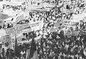 Marcha de más de veinte mil personas en las calles de Barquisimeto ...