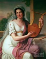 Portrait Of Isabella Colbran Painting by Johann Heinrich Schmidt - Fine ...