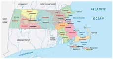 Massachusetts Maps & Facts - World Atlas