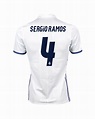 Camiseta 1ª Real Madrid 2016/2017 Sergio Ramos AU