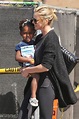 Charlize Theron and little August get some shopping done! | Sandra Rose